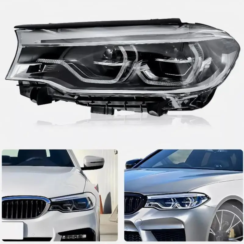 Conjunto completo de farol afs adaptativo de led para bmw série 5 m5 f90 g30 g31 g38 530i 540i 530ix 540ix 530e m550i 2017-2020