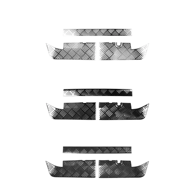 ل جيمي JB64 JB74 2019 2020 التصميم الخارجي اكسسوارات قطاع المضادة للخدش واقية سيارة الباب الخلفي الحرس ملصق مصد السيارة #6