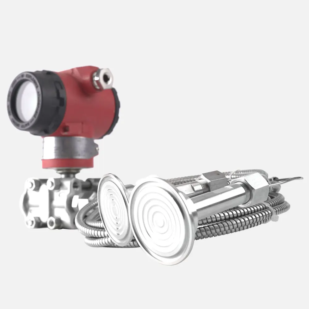 Transmetteur de niveau DP, Type capillaire, transmetteur de pression différentielle à joint à distance