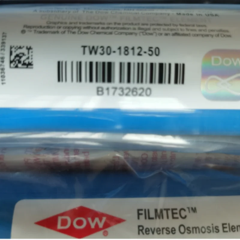 4 pcs Dow Filmtec 50 Gpd reverse osmosis membrane TW30-1812-50 kitchen RO water filter