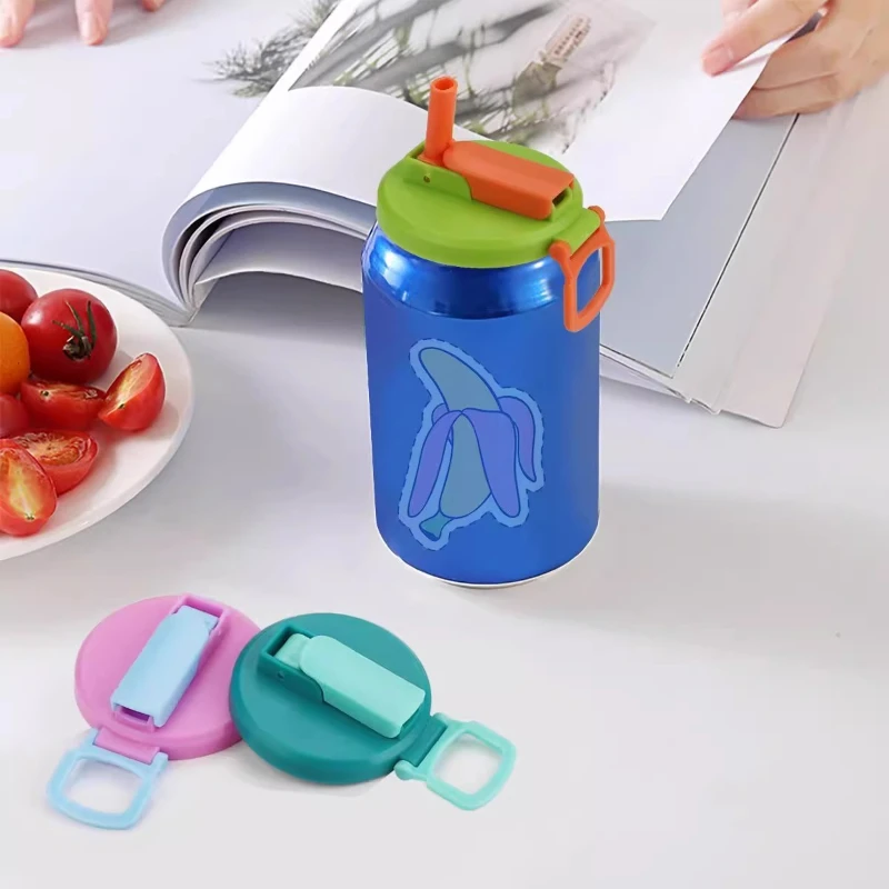 

Dopamine can sealing straw lid can lift beer carbonated beverage air leakage sealing lid dust-proof portable
