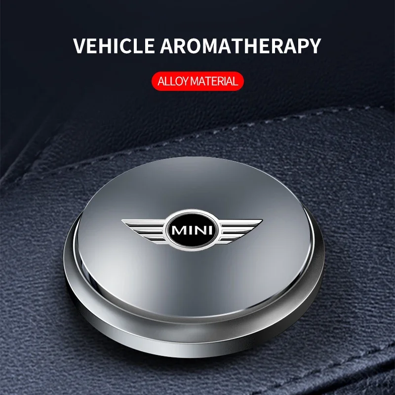 Car Aluminum alloy Air Freshener Car Perfume UFO Shape Scent Decor For Mini Cooper S R55 R56 R505360 F5556 Countryman Accessorie