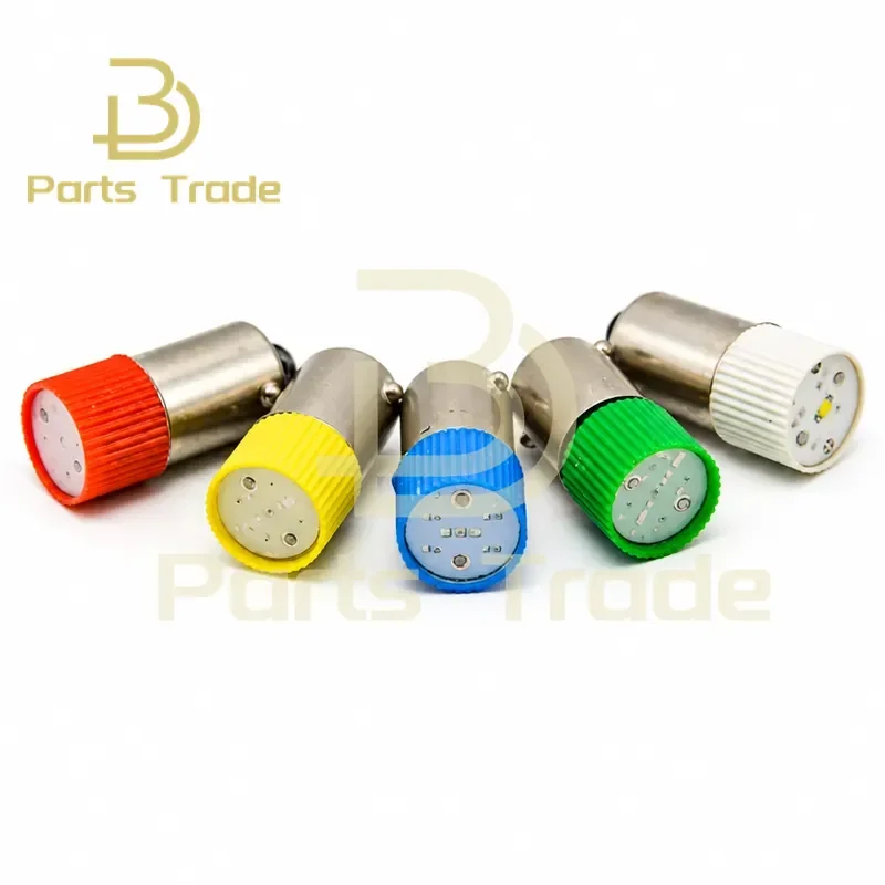 for B9 24V 6.3VZ 220V LED Indicator Light Bulb Red White Blue Green Yellow Pilot Lamp 25pcs