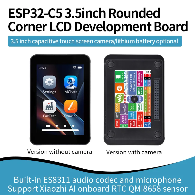 esp32-c5-35inch-rounded-corner-lcd-development-board-ips-panel-320-×-480-resolution-262k-color-supports-24ghz-5ghz-wi-fi