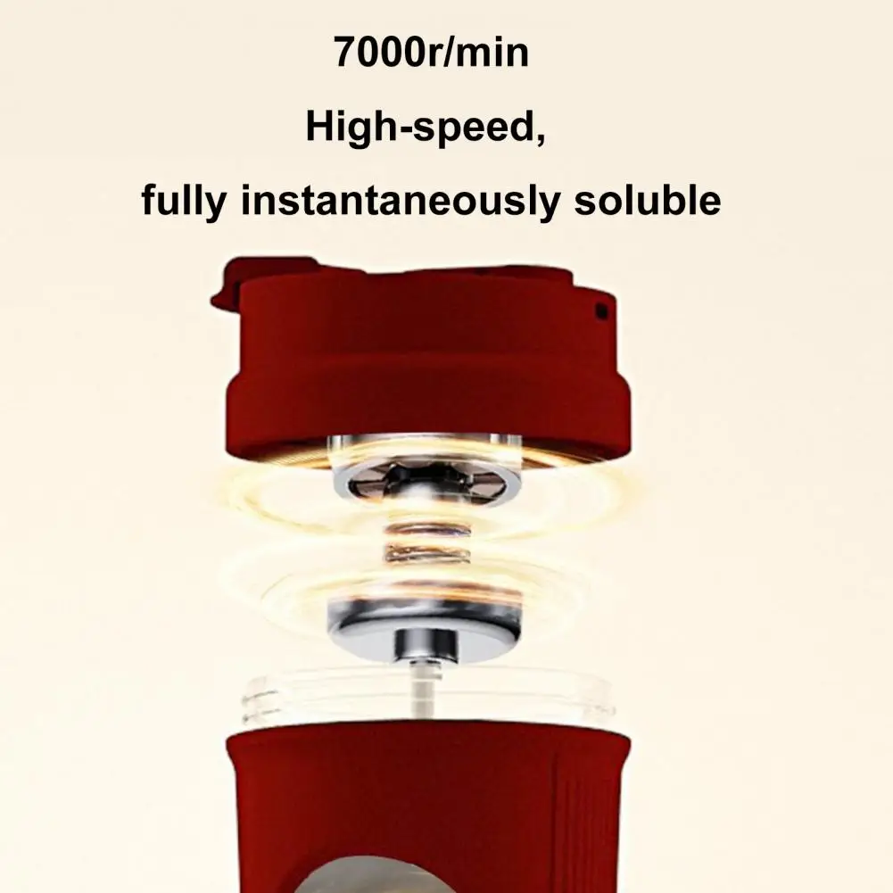Electric Automatic Milk Frother Cup Fitness Shake Cup Food Grade Material One Touch Coffee Milk Powder Mixer Gift Water Bottle