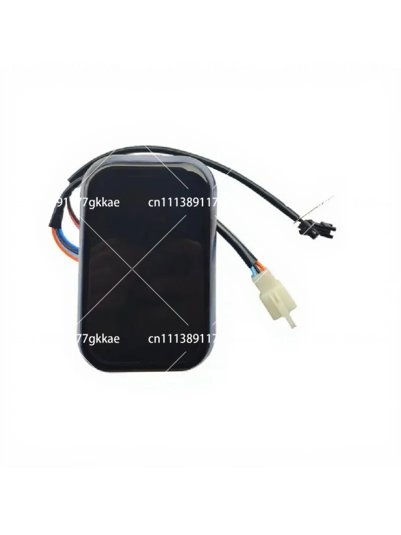 Vertical Screen Instrument for 3-Wheel Electric Vehicle, Horizontal Display, 48V 60V Speed Gauge