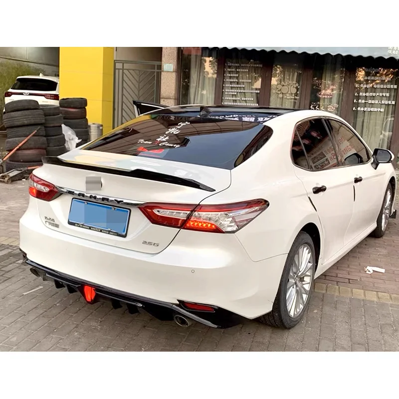 Spoiler for Toyota Camry Rear Wing 2018 19 20 21 22 Car Tail Fin Accessories