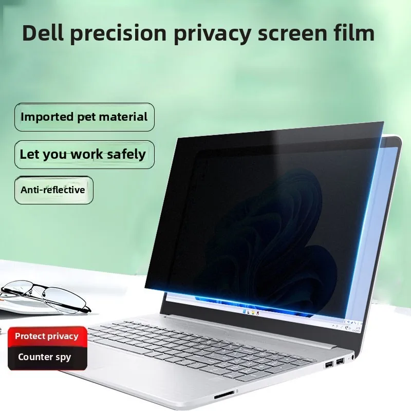 Para DELL Precision 5490 7780 3591 5690 película de protección de privacidad para ordenador portátil 3490 7680 Protector de pantalla de privacidad contraespía para ordenador