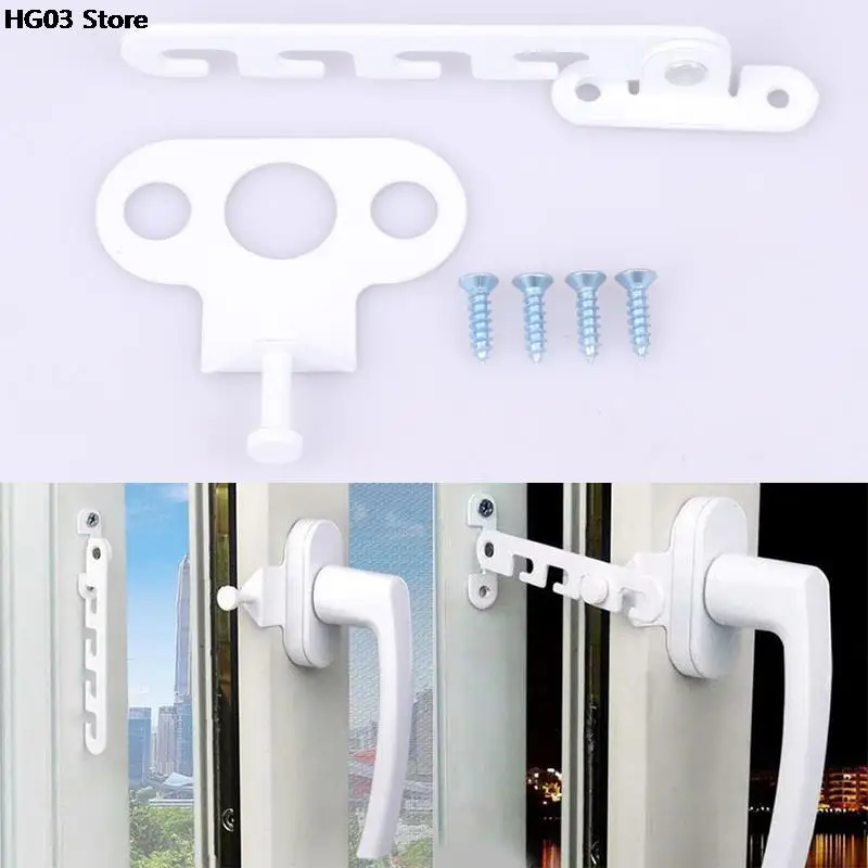 معدن نافذة المحدد لحماية سلامة الطفل ، الرياح هوك المزالج ، هدفين بابية حجب قفل ، قبض البقاء موقف سدادة #2