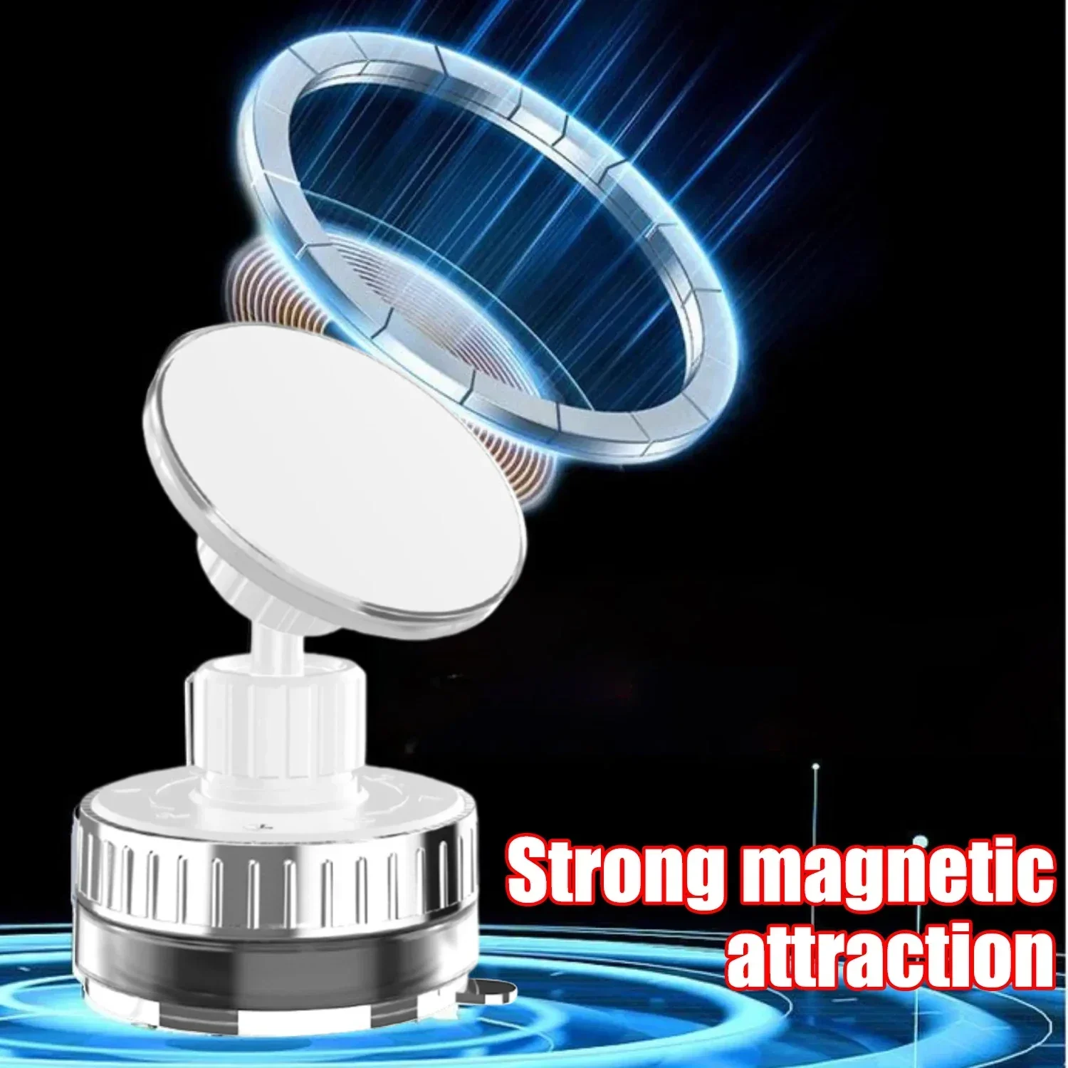 Double-Sided Suction Cup Bracket for Car Mount Mobile Phone Holder Magnetic Vacuum Adsorption Ultra Stable Suction Cup Bracket