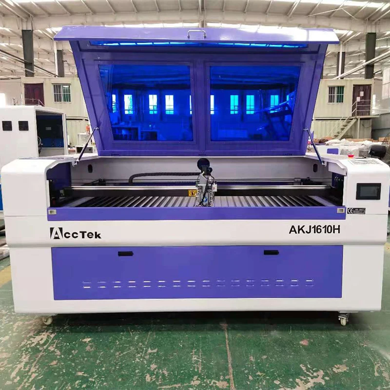 150W/180W/200W 1610 Mixed CO2 Metal Acrylic Wood MDF Laser Cutting Machine for Metal/Non-metal