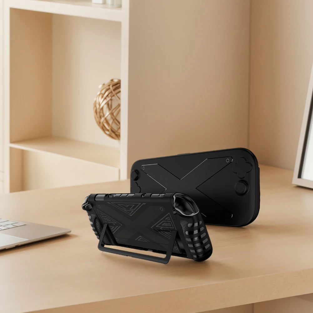 TPU+PC Case Ergonomic Handle Grip Cover Anti-Drop Handheld Game Console Case Anti-Slip Host Shell for Nintendo for Switch 2 Case