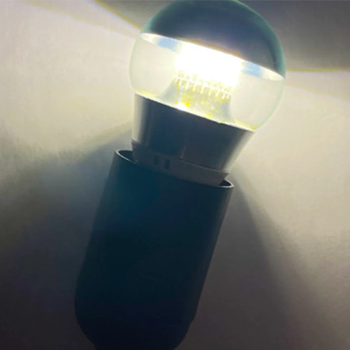 10 قطعة LED مرآة لمبة E27 E14 نصف خيوط فضية 5 واط 7 واط 9 واط لمبة ديكور فضي أبيض 3000 كيلو سوبر غرفة ديكور 230 فولت استبدال