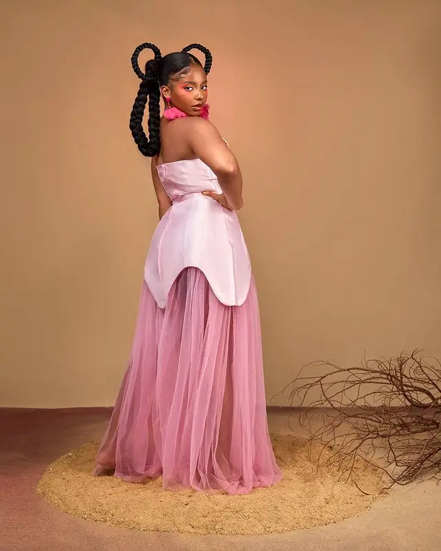 Pretty Colored Pink A-line Long Formal Dresses Strapless African Women Maxi Dresses Floor Length Wedding Party Gowns