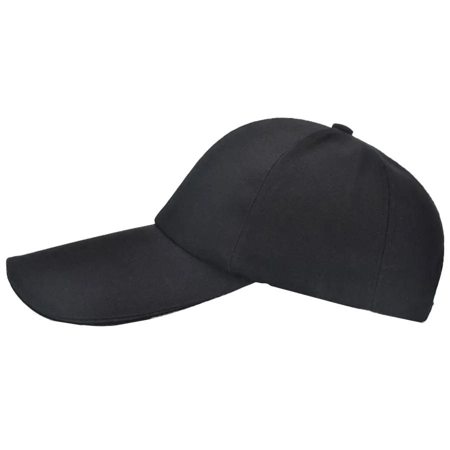 Gorra de béisbol de ala larga Unisex, gorra de béisbol de papá, sombrero de sol ajustable de algodón, visera grande, correa ajustable Anti-UV para