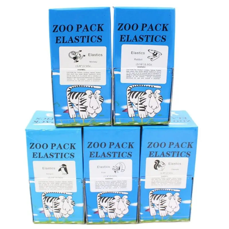 

5000Pcs/Box Dental Rubber Band Orthodontic Braces Elastics Rings 3.5oz Dentistry Product 1/8 3/16 1/4 5/16 3/8