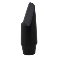 Professional Soprano/Tenor /Alto Saxophone ABS Plastic Mouthpiece Black