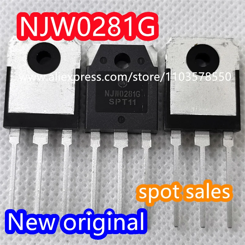 

（10PCS） 100% Brand new original NJW0281G NJW0302G high-power audio amplifier tube 16A 280V 150W NJW0281 NJW0302