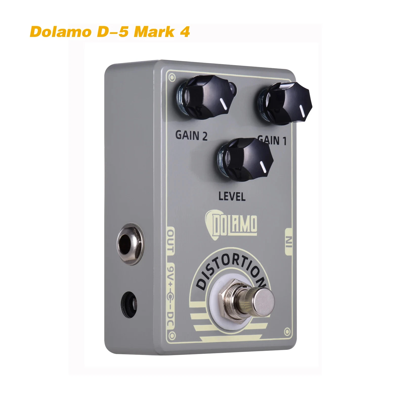 Dolamo D-5 Distortion Guitar Effect Pedal True Bypass for Electric Guitar Parts & Accessories