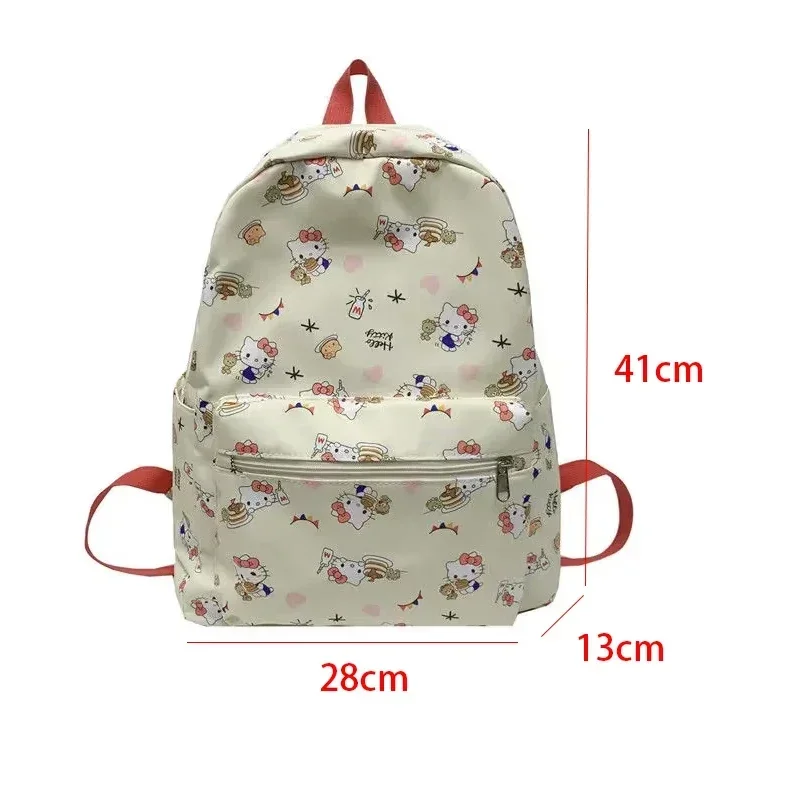  Hello Kitty Backpack for Women College Student Girl Kawaii Luxury Designer School Bag