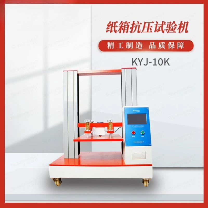 Paper bowl compression tester, pressure deformation compressive strength tester
