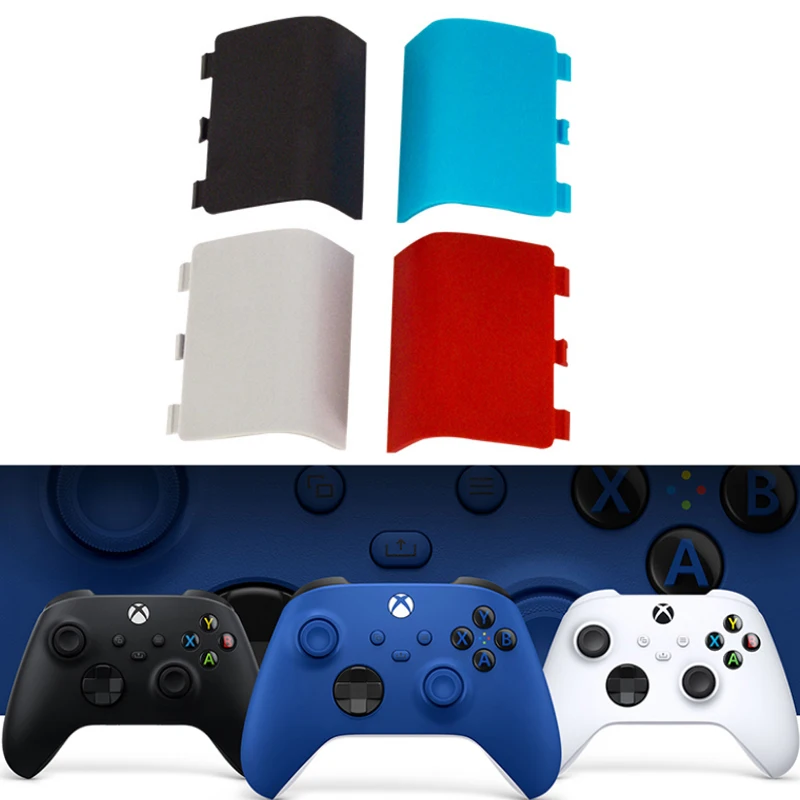 Back Battery Lid Door Pack Shell Cover Protective Case Replacement Repair for Xbox Series X S Wireless Controller Accessories