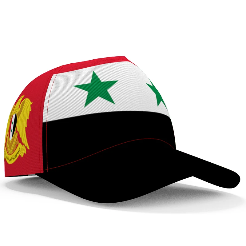 

Syrian Baseball Caps Free 3d Custom Made Name Team Logo Sy Hats Syr Country Travel Syria Nation Islam Flags Arabic Arab Headgear