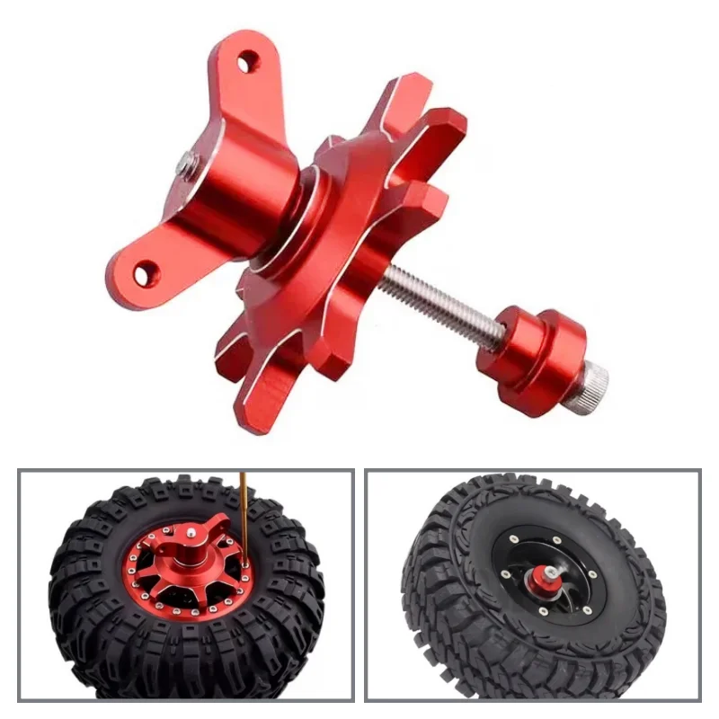 

Metallic Wheel Hub Assembly/disassembly Tool For 1/10 RC Crawler Car 1.9 2.2 Inch Beadlock Wheel Rim Parts