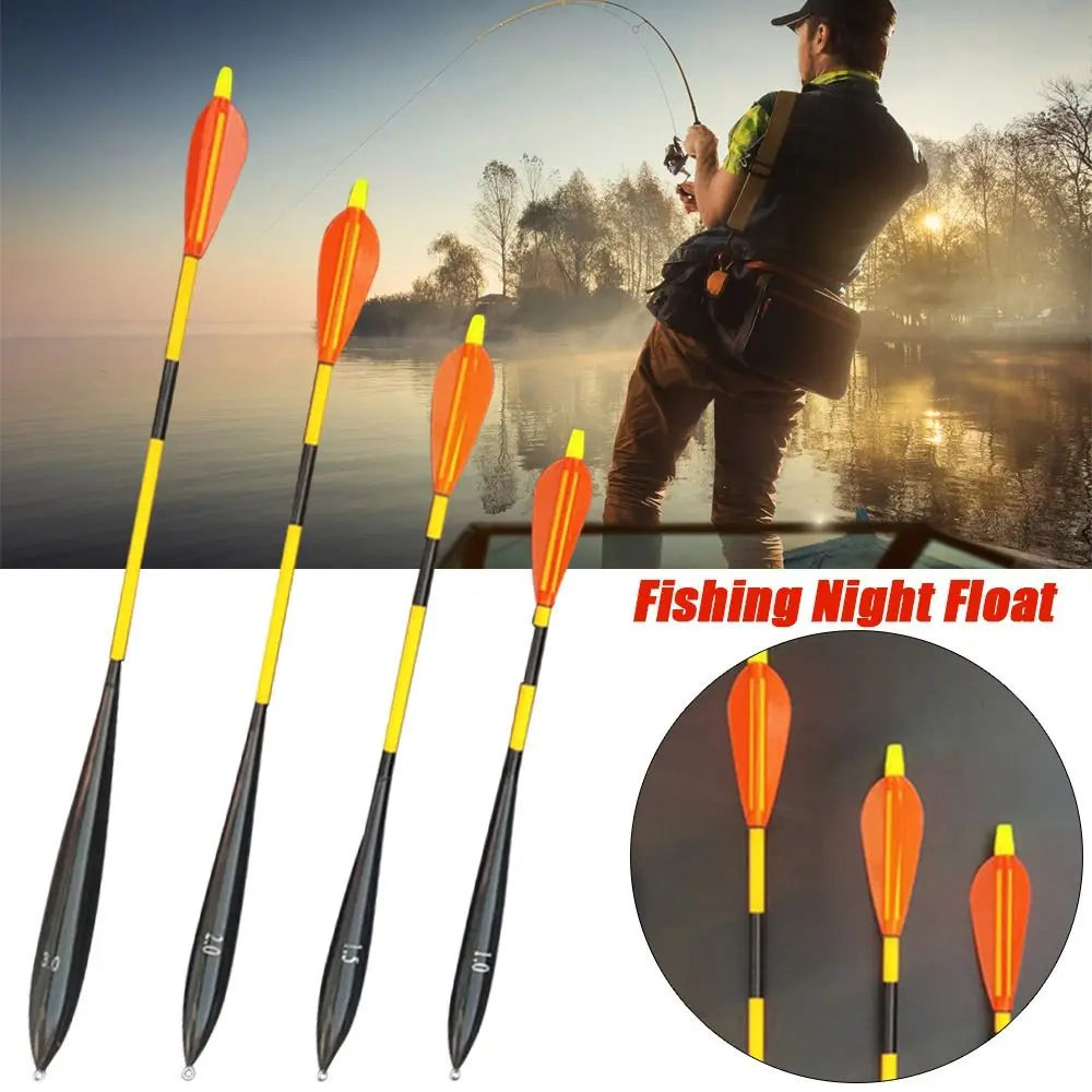 1.0 1.5 2.0 3.0 Buoyancy Plastic Electronic Stand float Bobber Fishing Night Float long shot