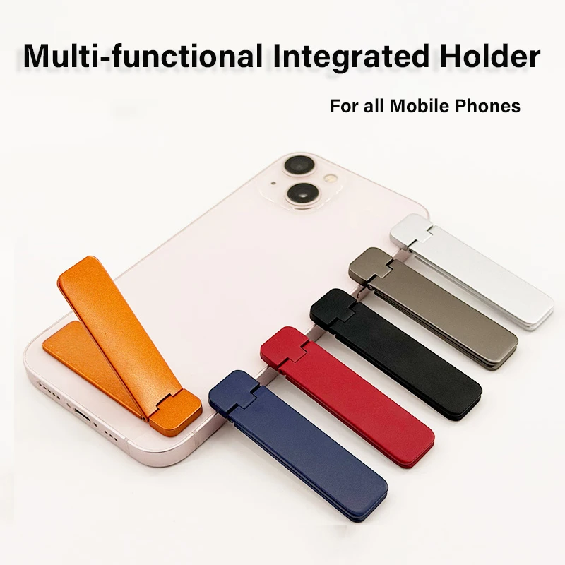 

Ультратонкий мини-металлический складной держатель для мобильного телефона, подставка из сплава, невидимая подставка для портативного телефона, кронштейн, держатель для настольного телефона