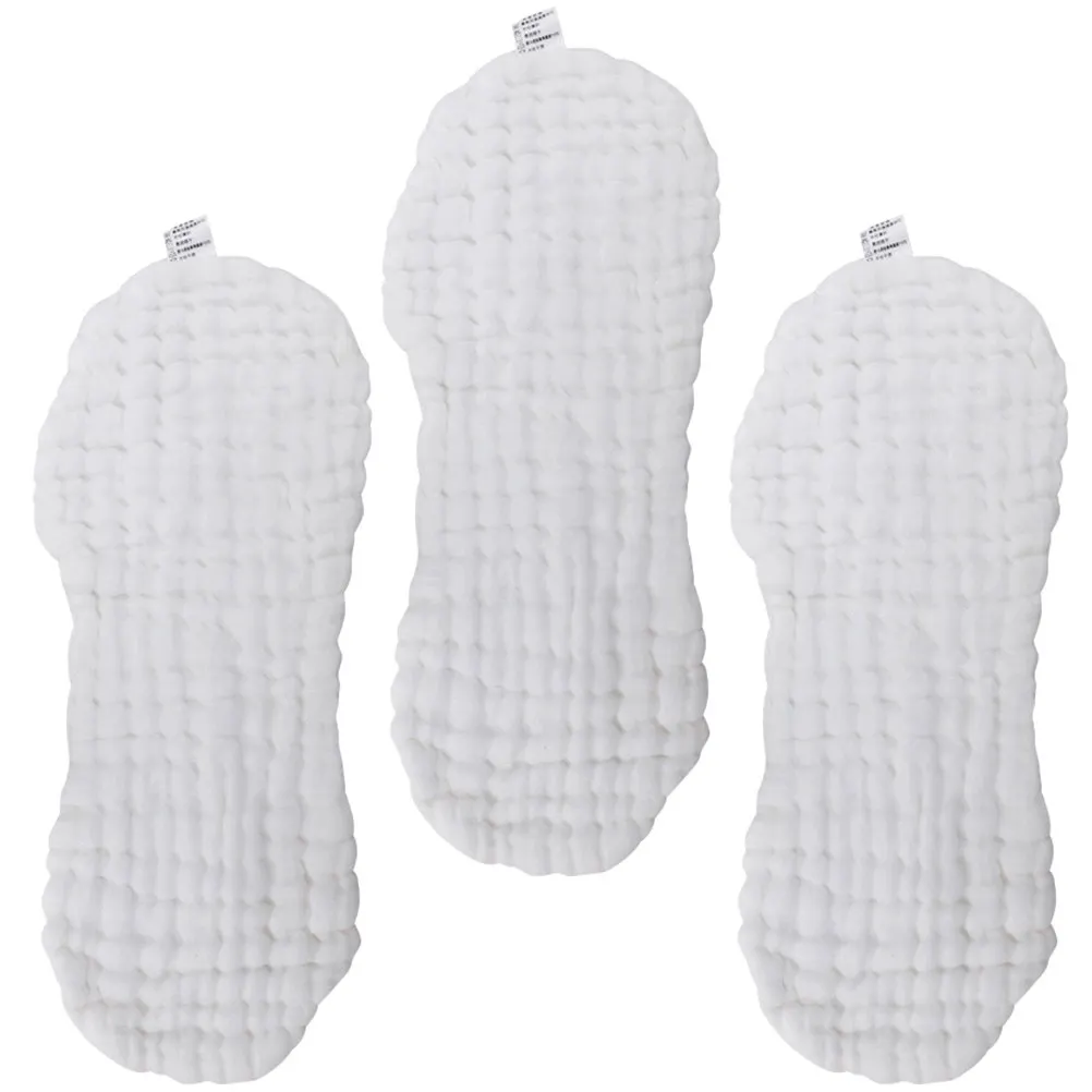 

Набор из 3 хлопковых пеленок-подкладок для новорожденных, моющиеся, непромокаемые, портативные дорожные пеленки для кроватки, дивана, коляски