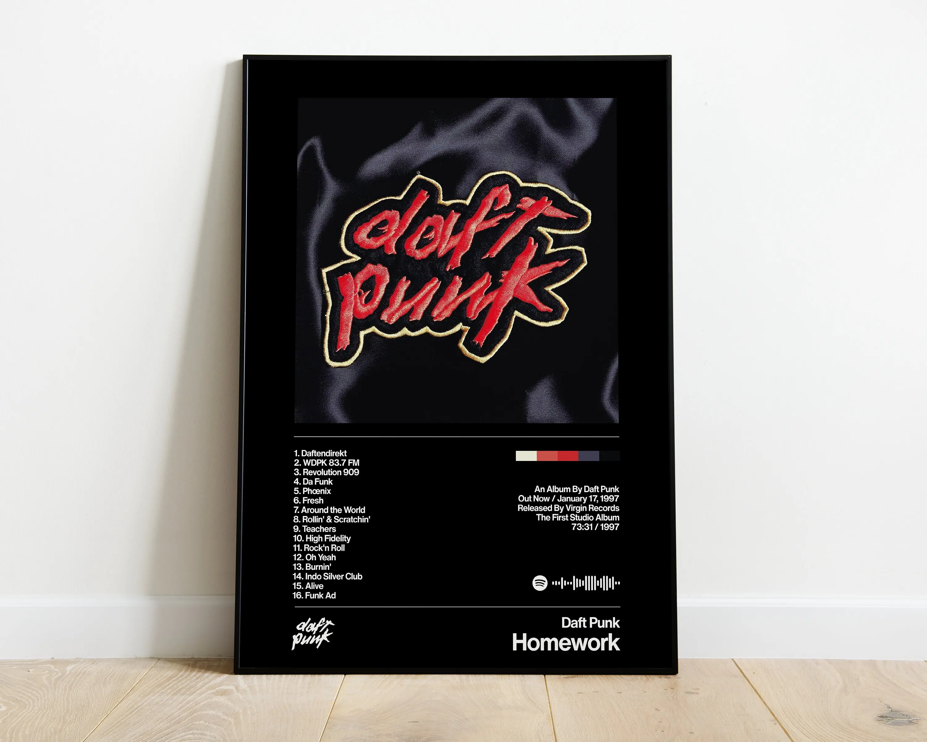 Daft Punk Alive 2007 /Discovery Music Live Album Poster Print Wall Art Pictures Canvas Painting Living Room Bedroom Home Decor