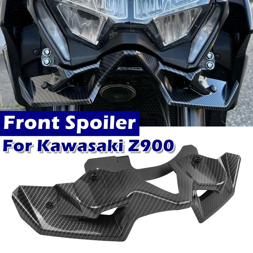 For Kawasaki Z900 Z 900 2020 2021 2022 2023 2024 Motorcycle Downforce Naked Fornt Spoiler Winglets Aerodynamic Wing Deflector