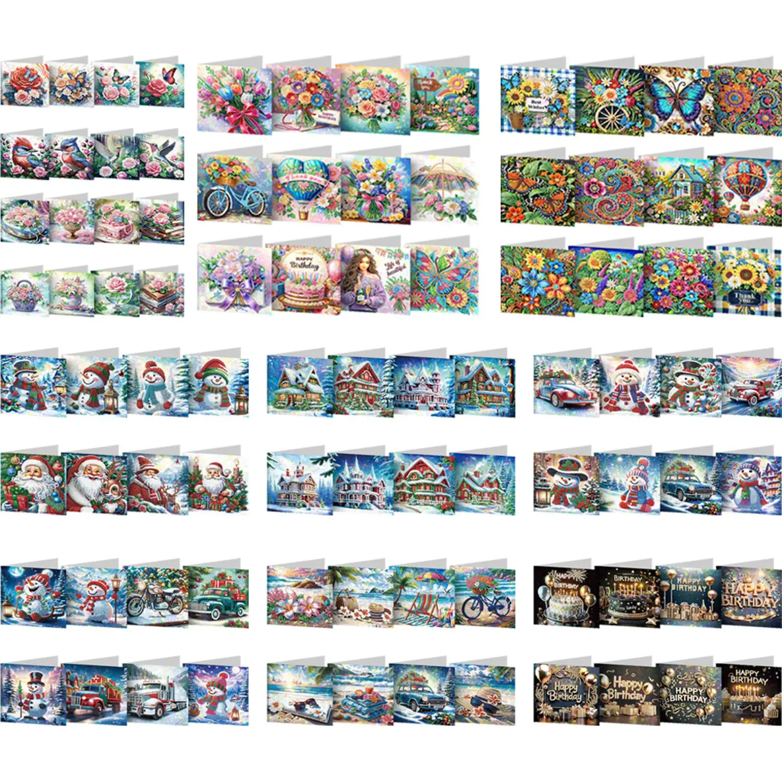 8/12PCS Diy Diamond…