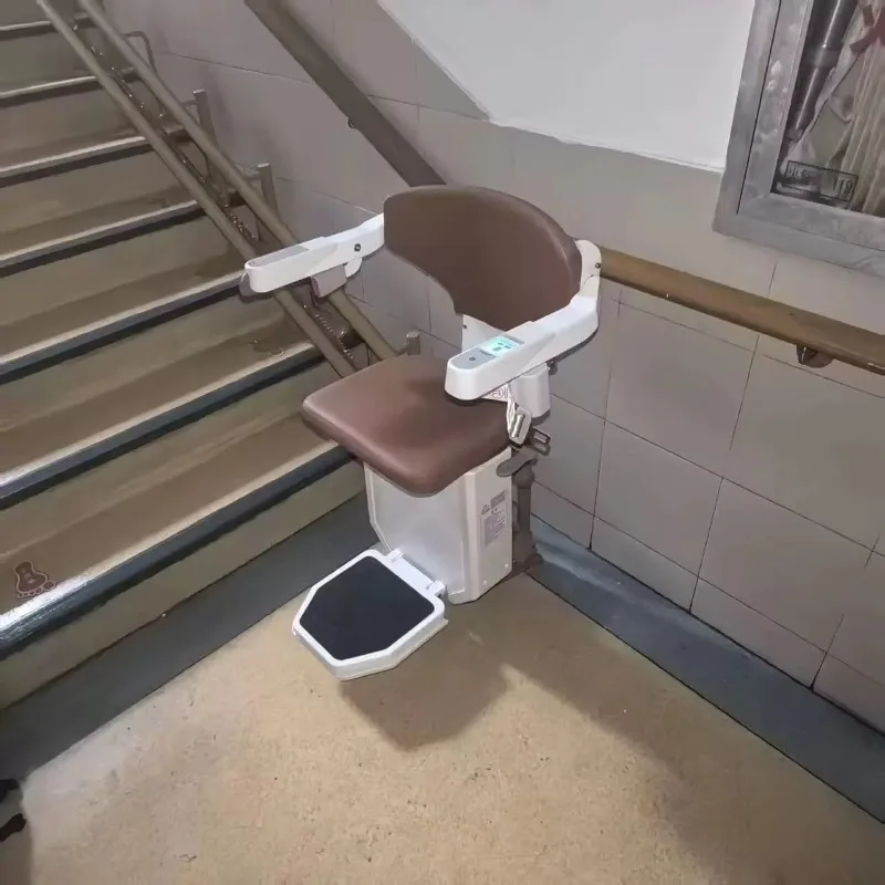 Lifting and climbing artifact, seat elevator for the elderly