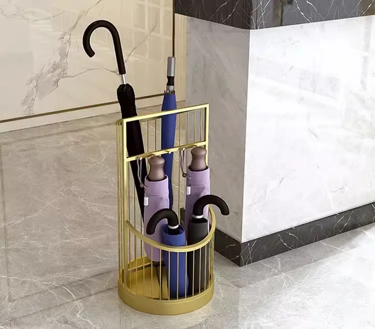 Umbrella storage rack, umbrella bucket, umbrella rack at home door, commercial hanging  drain  rack, l