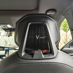 For Changan UNI-V UNIV 2022-2026 Seat Headrest Frame Stainless Steel Decorative Frame Metal Ring Glitter