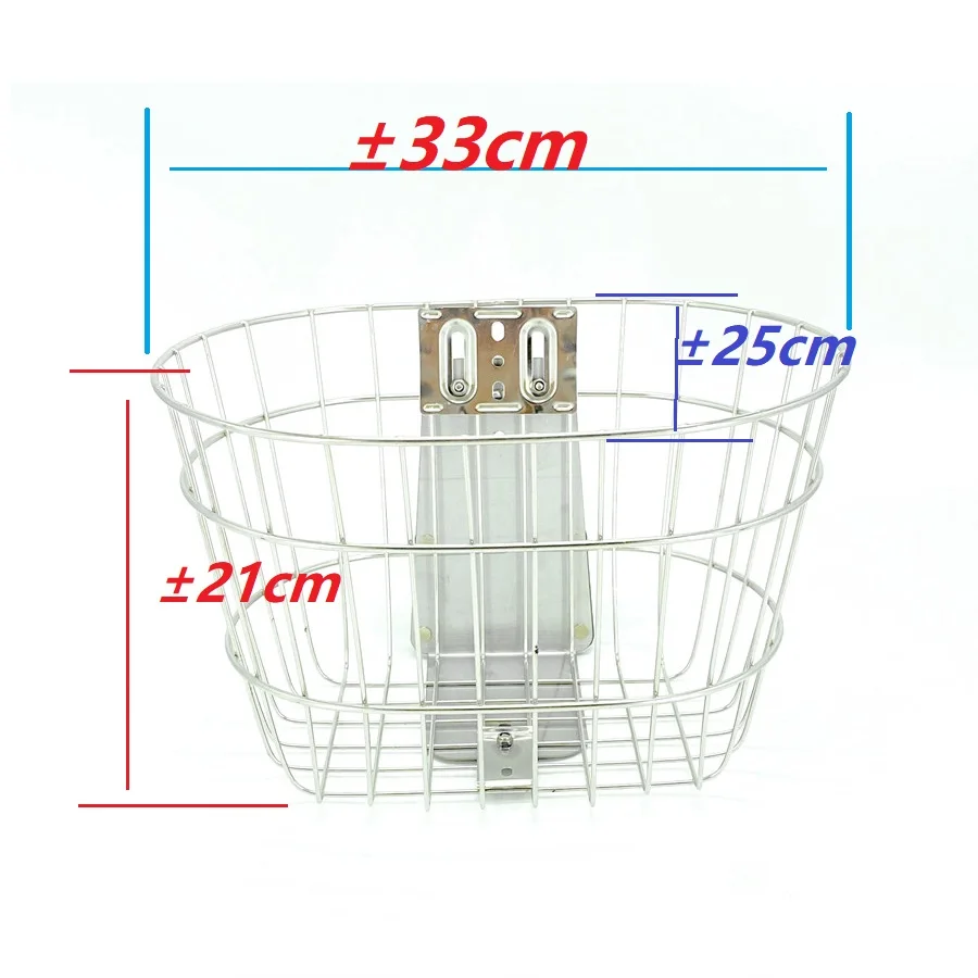 Folding Bike Stainless Steel Basket Use For Brompton Birdy Bicycle Handmade Bags & Panniers