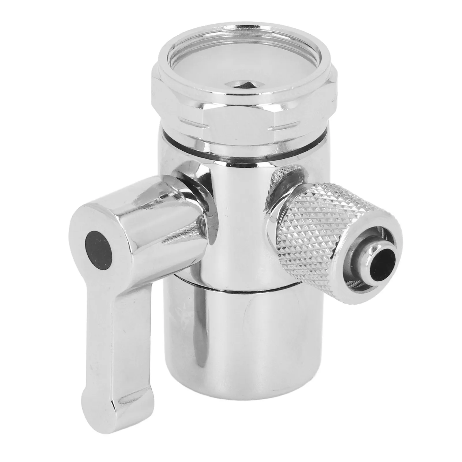 Kraanomleidklep 3/8in Kraanomleidklep M22 Binnendraad Verdikte Messing Spoelbakkraan Splitter voor Badkamer Keuken