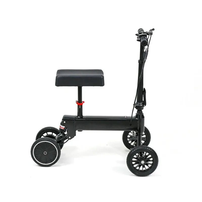 Alat Bantu Jalan Lutut MK01 dengan Ban 8 Inci, Motor 150W, untuk Penyandang Disabilitas