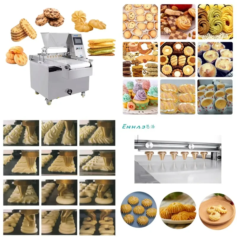 for Biscuit Maker Small Automatic Industrial Rotary Biscuit Making Machine Supplier Commercial Cookie Forming Equipment