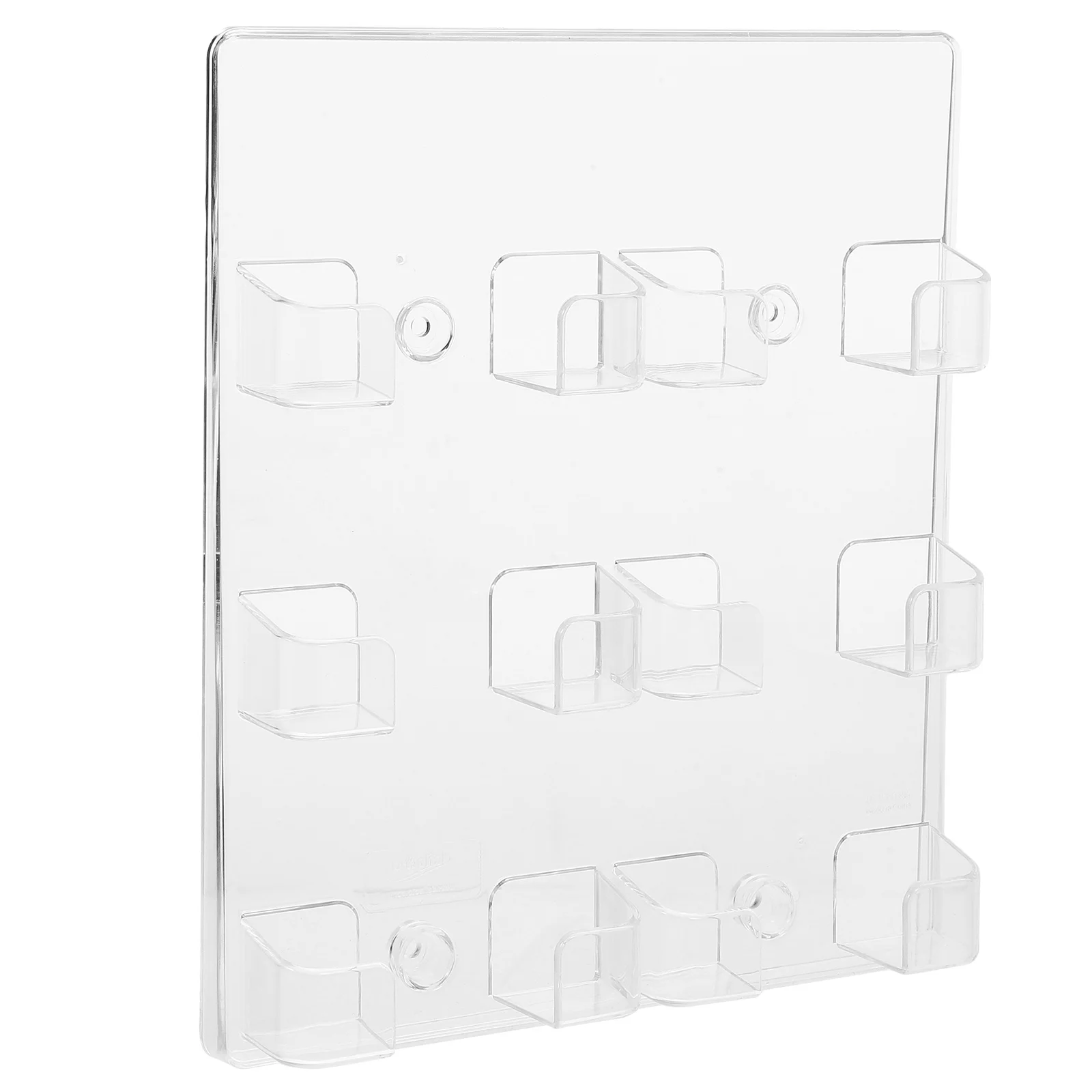 Visitenkartenetui Basiskarten Display Ständer Halter Desktop Storage Rack Organizer Glas für Büro
