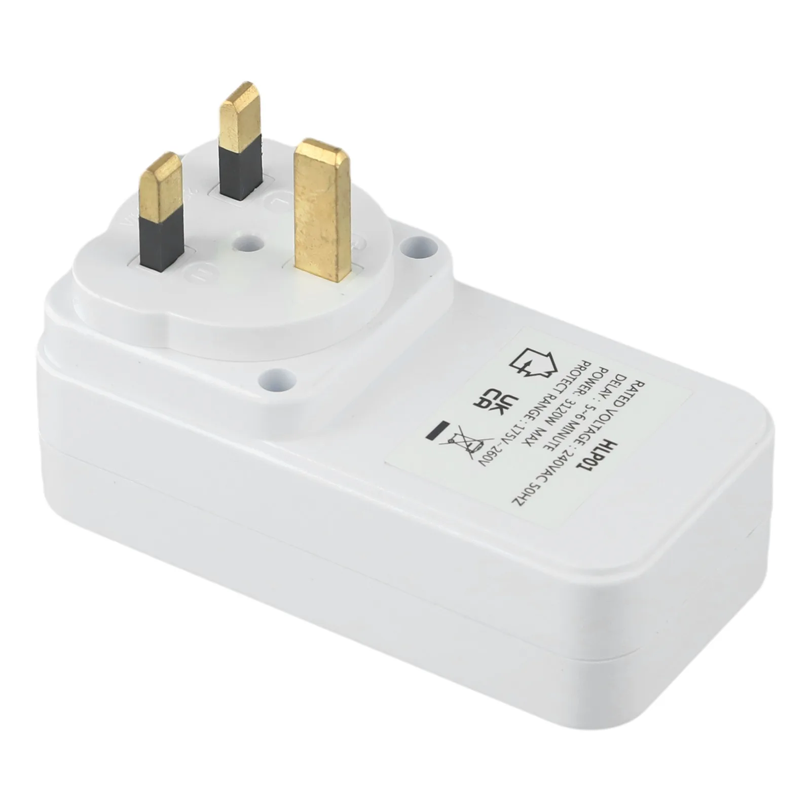 Automatic Voltage Protector Socket Switch 3680W Power For Surge Protection Delay Timer For Refrigerator TV Home Appliance Safety