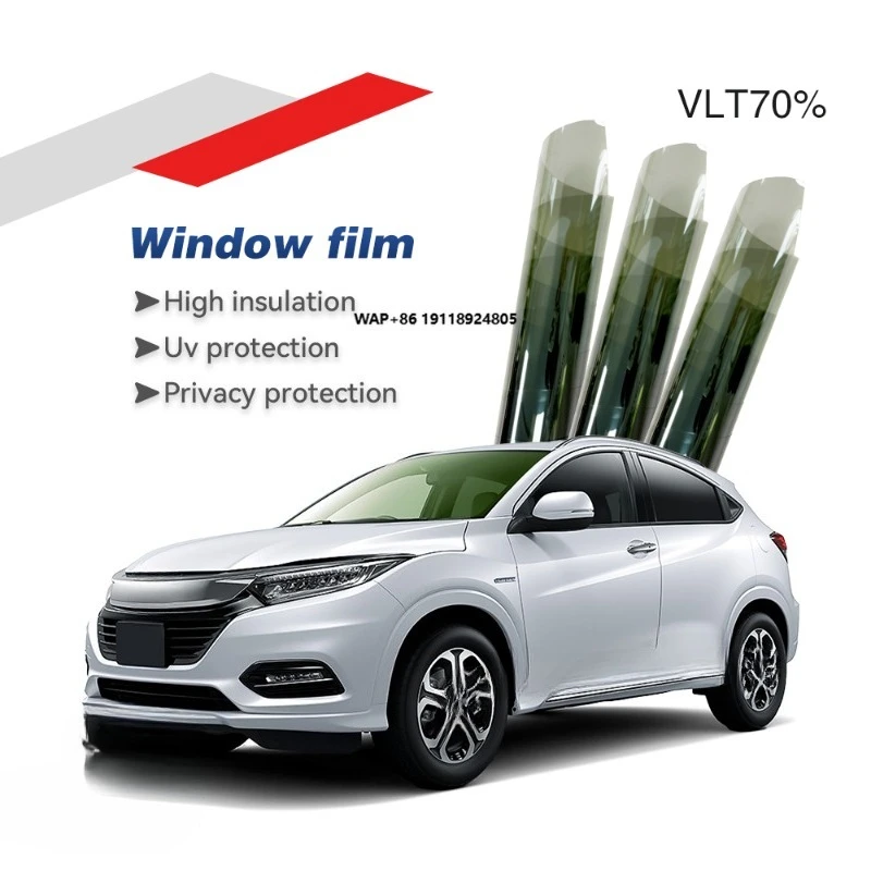 Double Silver Metal Magnetron Sputtering VK Series Heat Insulation UV Reflective Magnetron Nano Ceramic Sun Control Window Film