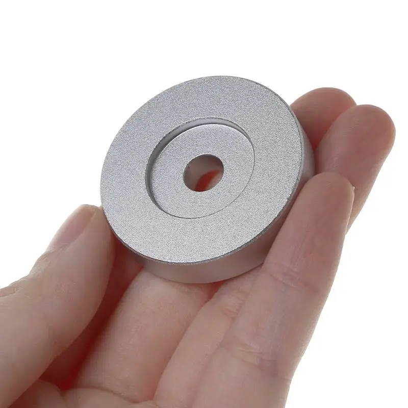 45 RPM Adapter Solid Aluminum 7 Inch Vinyl Record 45 RPM Record Turntable Adapter For Most Vinyl Record Turntables Drop Shipping