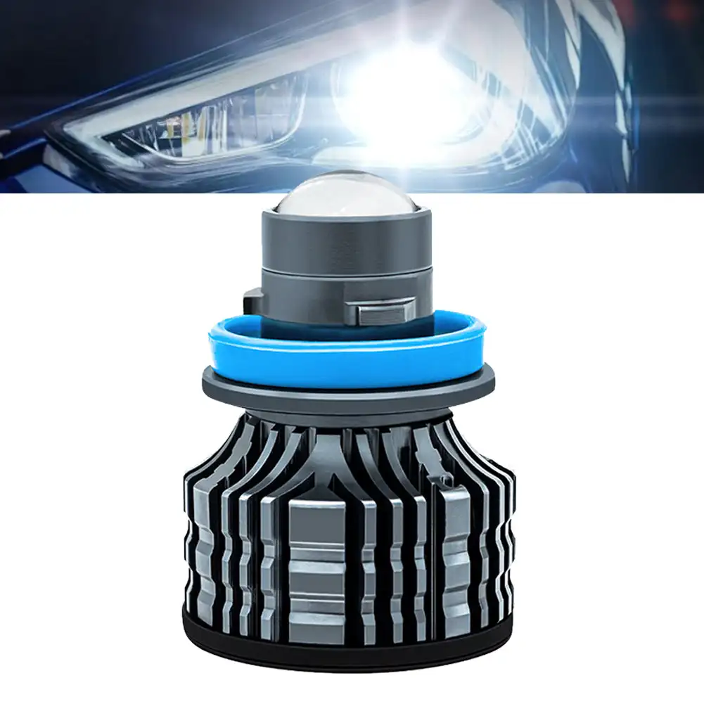 Laser Lens H7 Led Fog Light Bulb H11 Led Fog Lamp H8 H9 9005 HB3 9006 HB4 CSP 6000K Turbo Fog Light Headlight for Car 12V 24V