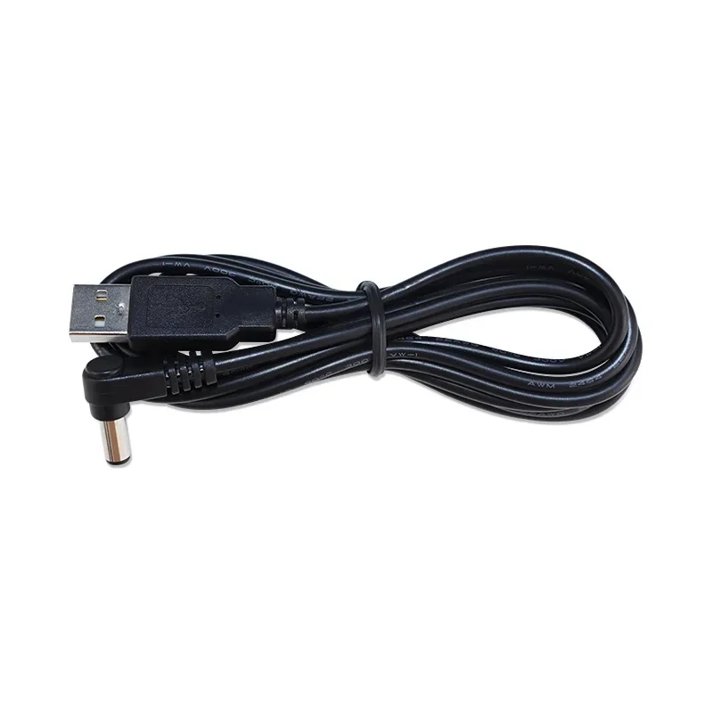 USB revolution DC elbow 90 degree right angle USB to DC Power cord 1PCS 2PCS 3PCS 5.5*2.1 power cord 2M Cable