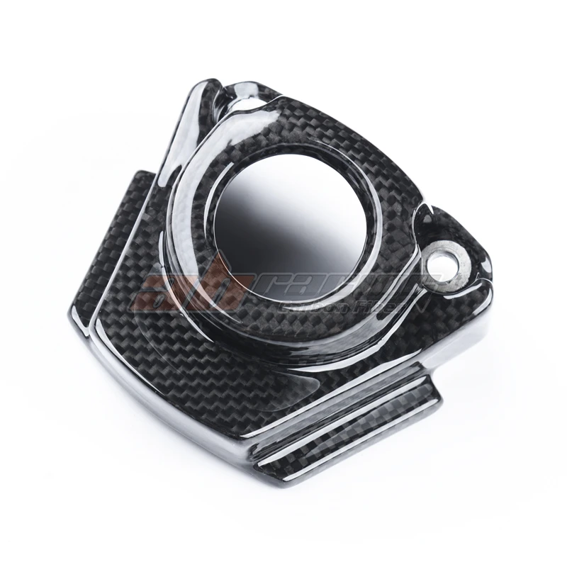 Ignition Lock Key Cover For Ducati Hyperstrada / Hypermotard 821 2013-2015/939 2016+ Full Carbon Fiber 100%