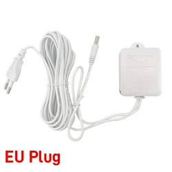 Fuente de alimentación para cámara PTZ, adaptador de 3M, cc 12V, CA 110V-230V a cc 12V para cámara PTZ WiFi IP 12V 2A, enchufe europeo