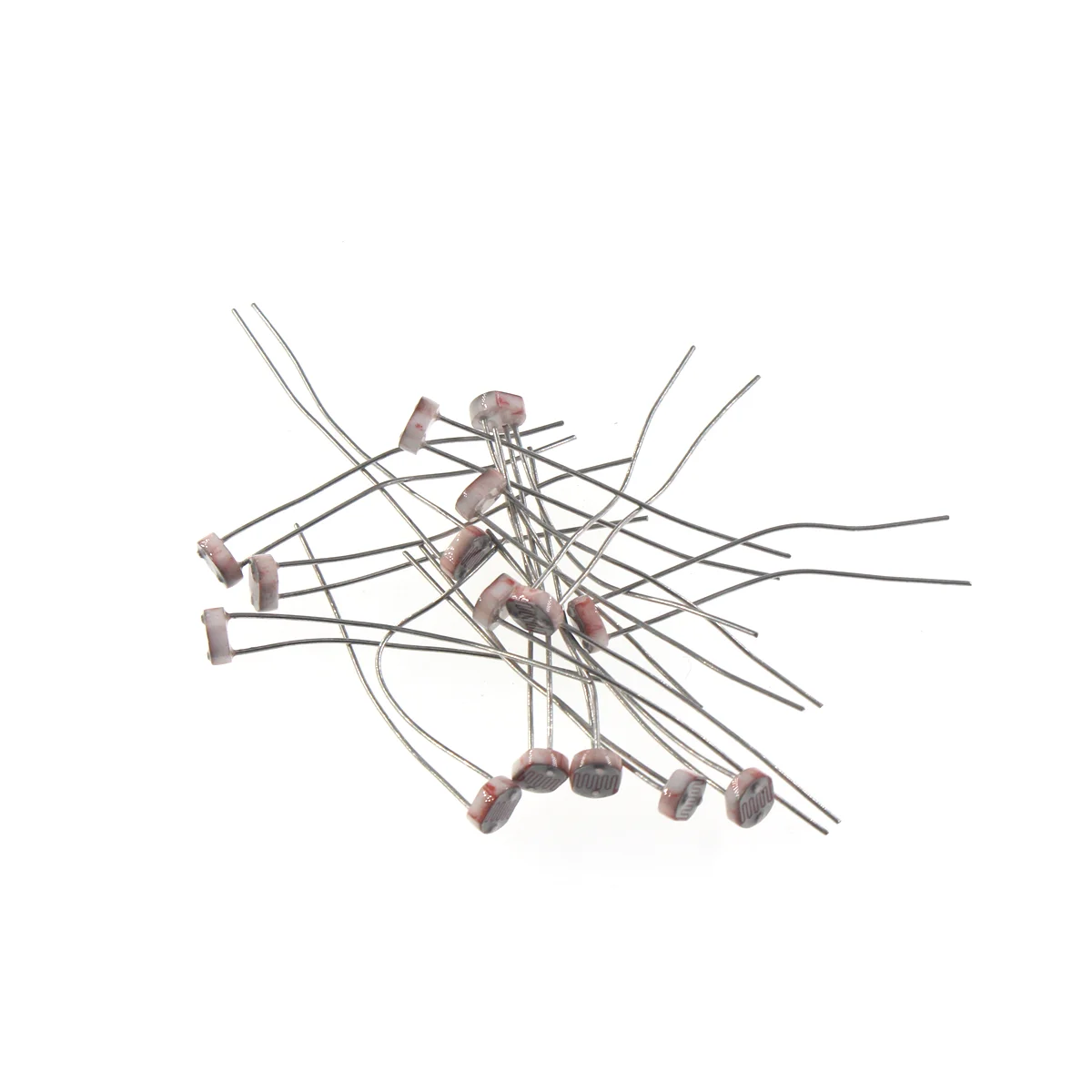 20PCS PhotoResistor Kit GL5537 GL5539 GL5506 GL5516 GL5528 5values Photosensitive Resistors 5537 5539 5506 5516 5528 Set